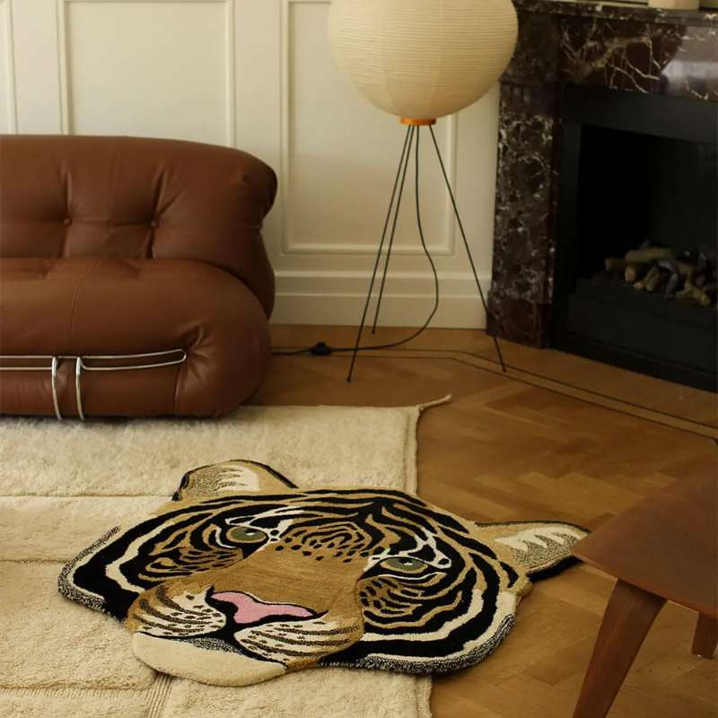 Tapis Tete Rajah Tigre