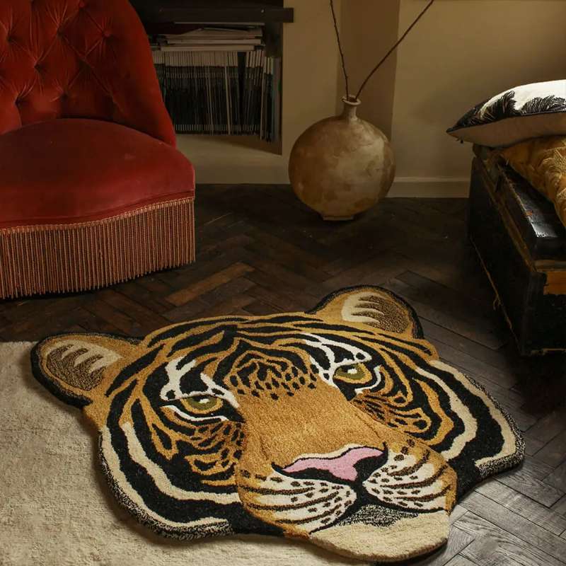 Tapis Tete Rajah Tigre