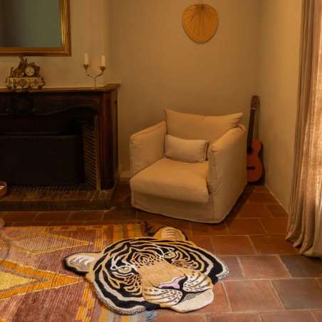 Tapis Tete Rajah Tigre