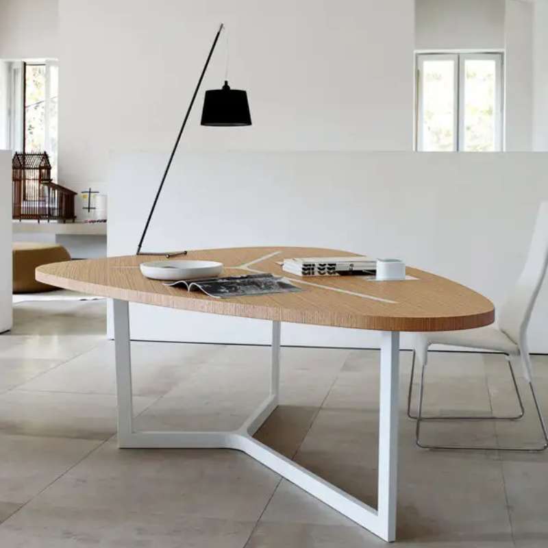 Table Seven en chêne - B&B Italia