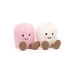Pink And White Marshmallows Amuseables