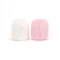 Pink And White Marshmallows Amuseables
