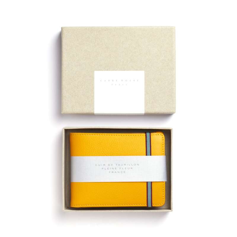 Portefeuille Colonne Jaune