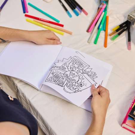 Cahier De Coloriage Supermarket