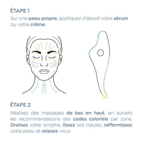 Gua Sha Ceramique GRAINE DE PASTEL
