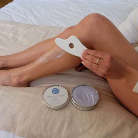 Gua Sha Ceramique GRAINE DE PASTEL