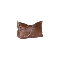 Sac Mallow en cuir d'agneau lavé - Craie CRAIE