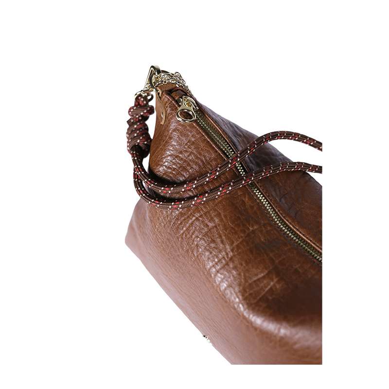 Sac Mallow en cuir d'agneau lavé - Craie CRAIE