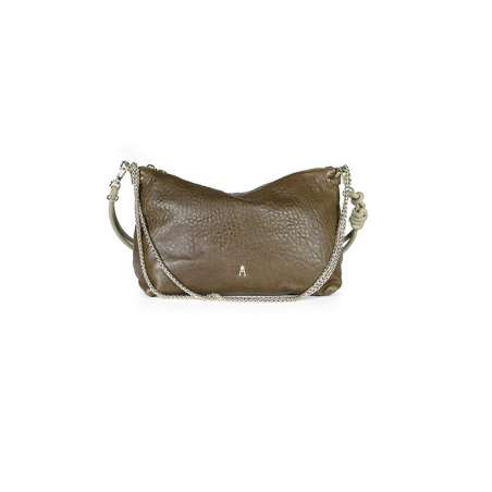 Sac Mallow en cuir d'agneau lavé - Craie CRAIE