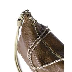 Sac Mallow en cuir d'agneau lavé - Craie CRAIE