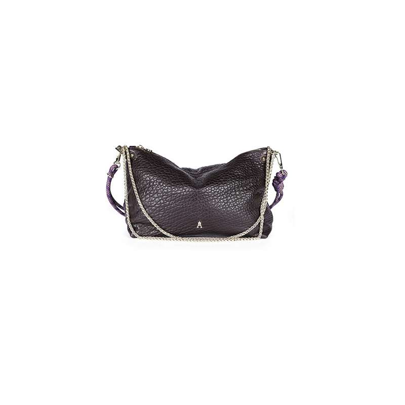 Sac Mallow en cuir d'agneau lavé - Craie CRAIE