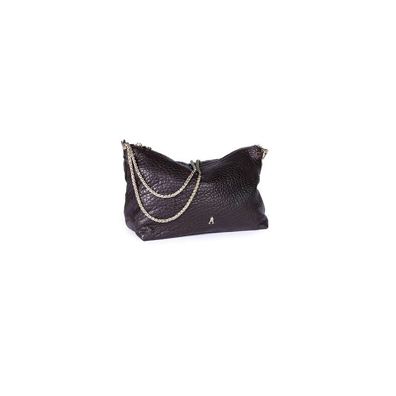 Sac Mallow en cuir d'agneau lavé - Craie CRAIE