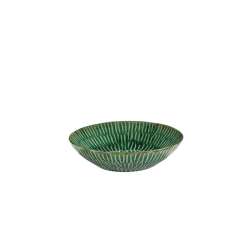 Deep Serving Plate Green Verde Lanza SERAX