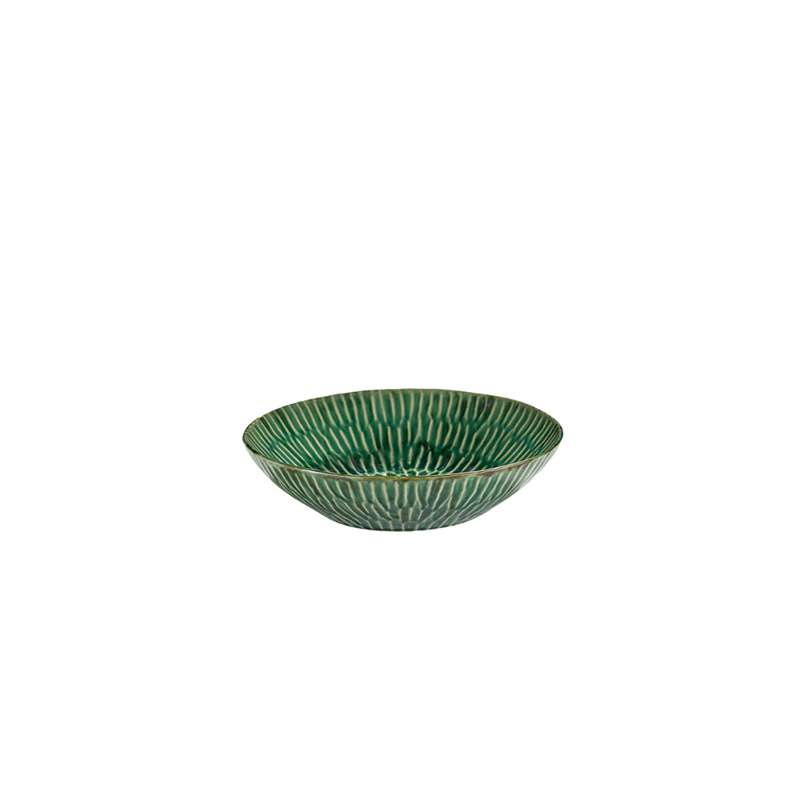 Deep Serving Plate Green Verde Lanza SERAX