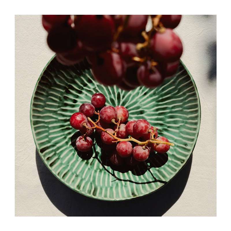 Deep Serving Plate Green Verde Lanza SERAX