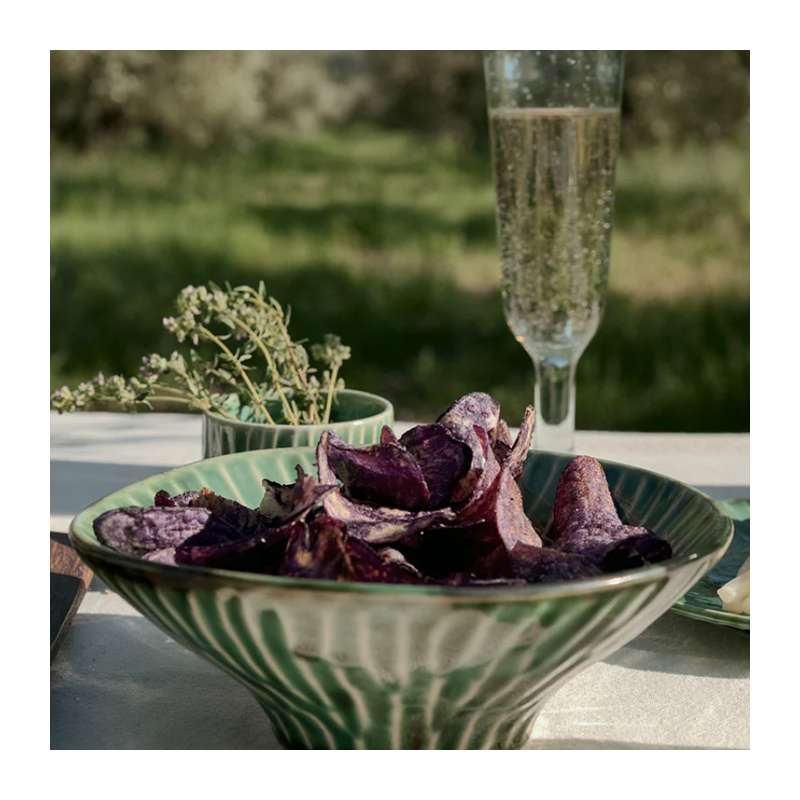 Soup Bowl Green Verde Lanza SERAX