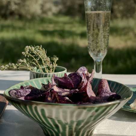 Soup Bowl Green Verde Lanza SERAX