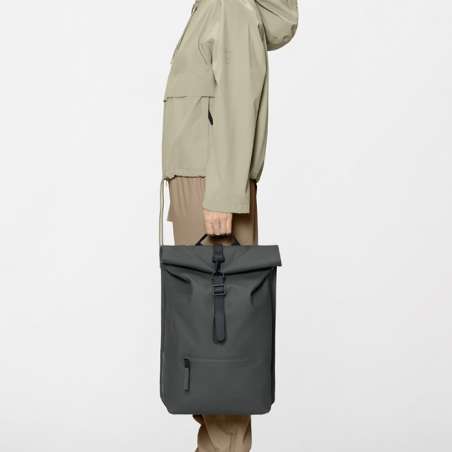 Sac à dos Rolltop Rucksack W3 - Rains RAINS