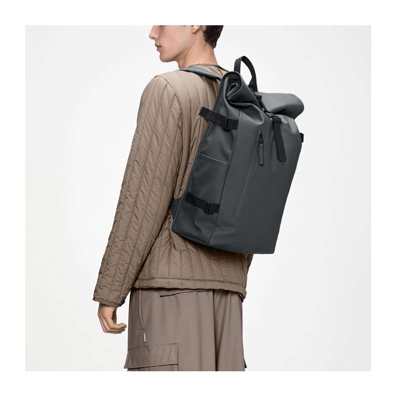 Sac à dos mixte Rolltop Rucksack Large W3 – Rains RAINS