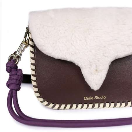 Sac West en cuir de veau - Craie CRAIE