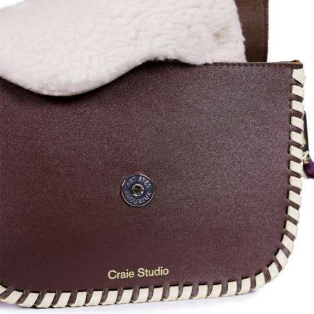 Sac West en cuir de veau - Craie CRAIE