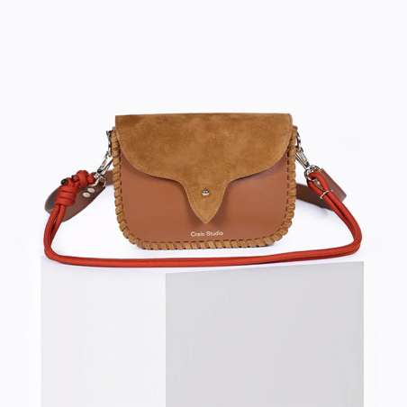 Sac West en cuir de veau - Craie CRAIE