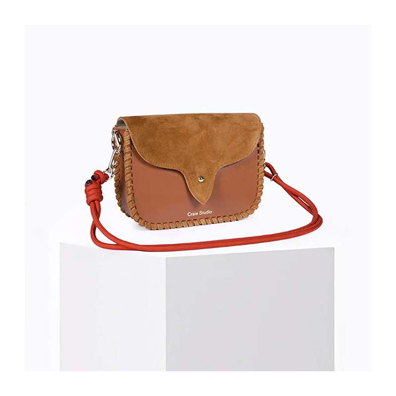 Sac West en cuir de veau - Craie CRAIE