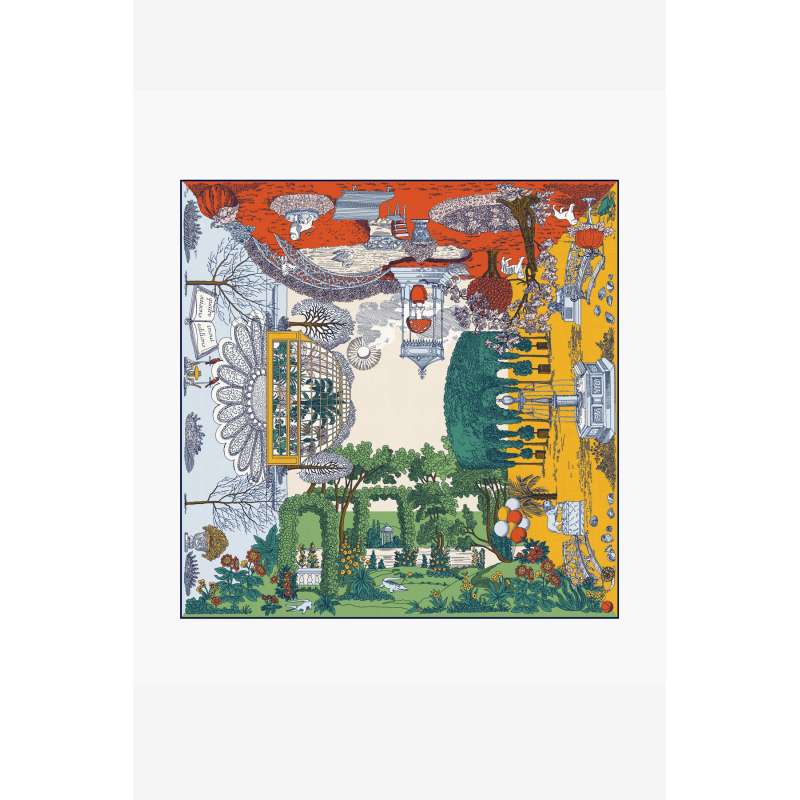 Foulard Carré 100x100cm - INOUI INOUI EDITIONS