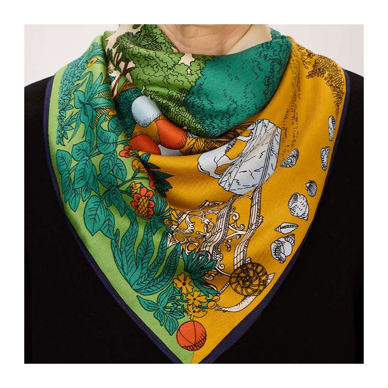 Foulard Carré 100x100cm - INOUI INOUI EDITIONS