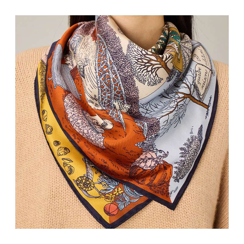 Foulard Carré 65 – Inoui Editions INOUI ET COMPANIE