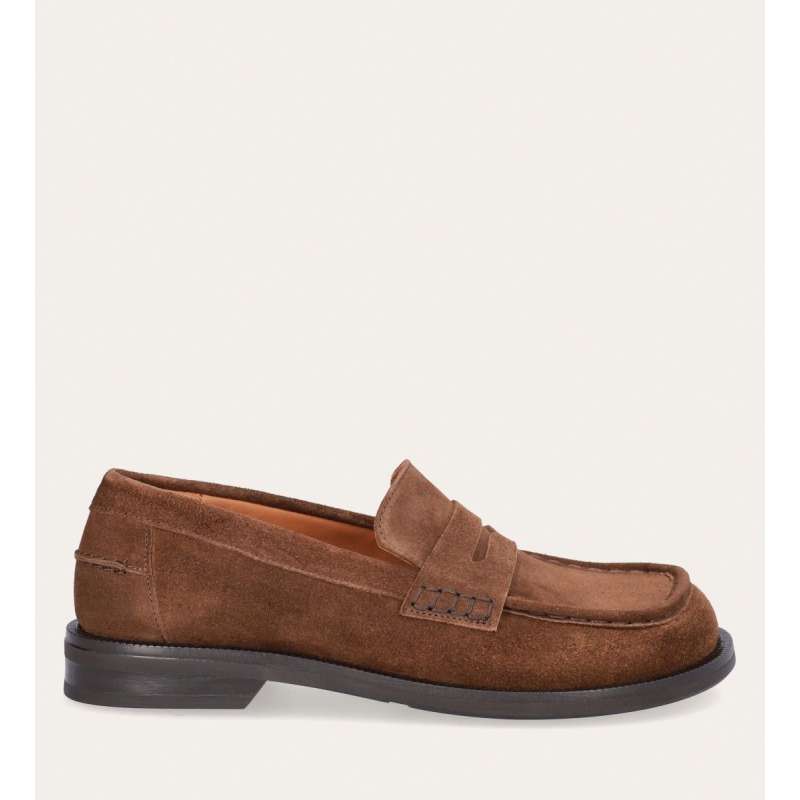 Mocassins en daim marron BILLI BI