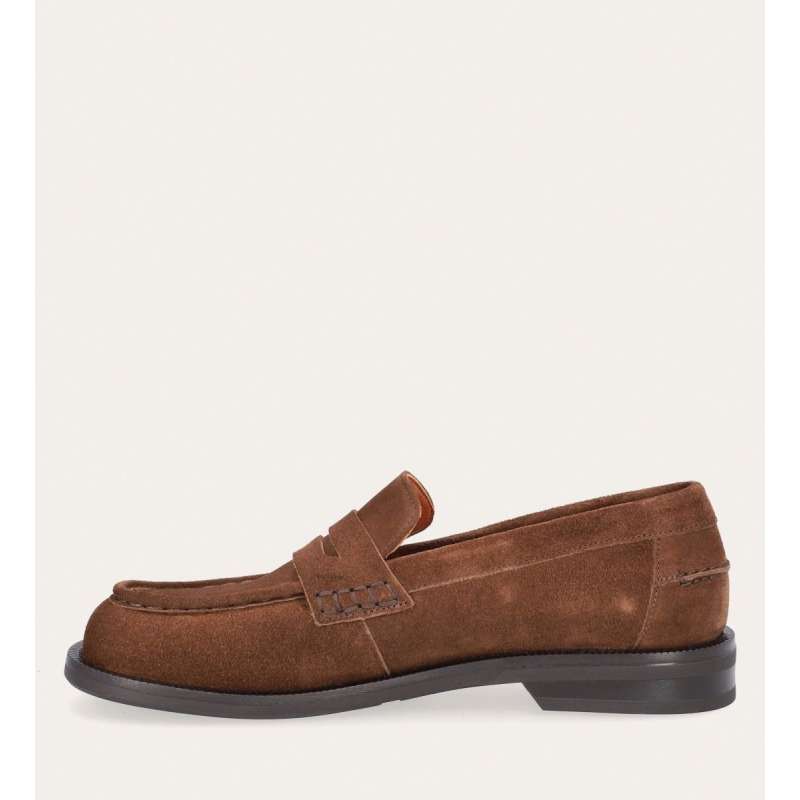 Mocassins en daim marron BILLI BI