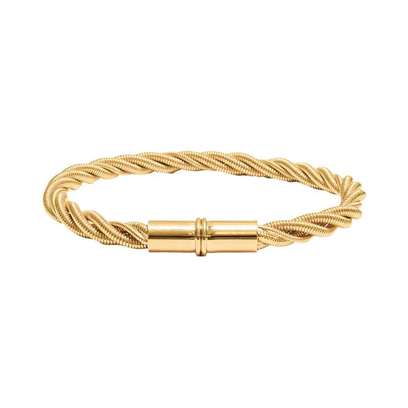 Bracelet Twist Basse Et Guitar Fermoir Douille Aimante SING A SONG