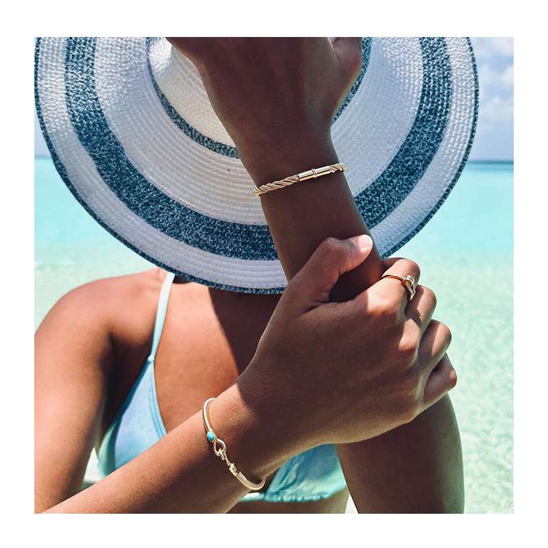 Bracelet Twist Basse Et Guitar Fermoir Douille Aimante SING A SONG