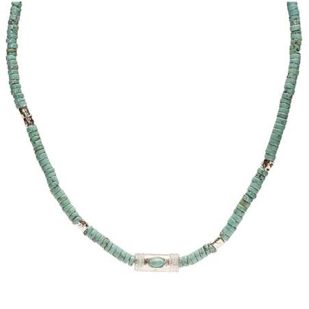 Collier Cordon Douille Martelé Pierres Naturelles SING A SONG