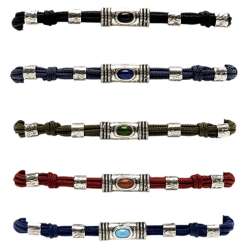 Bracelet Cordon Douille Martel Pierres Naturelles SING A SONG