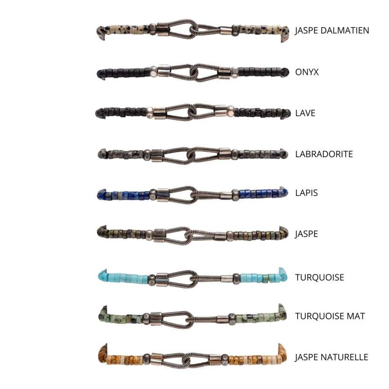 Bracelet You & Me en pierre naturelle - SING A SONG SING A SONG
