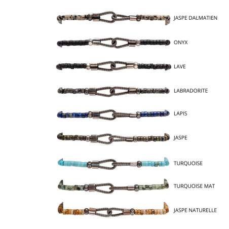 Bracelet You & Me en pierre naturelle - SING A SONG SING A SONG