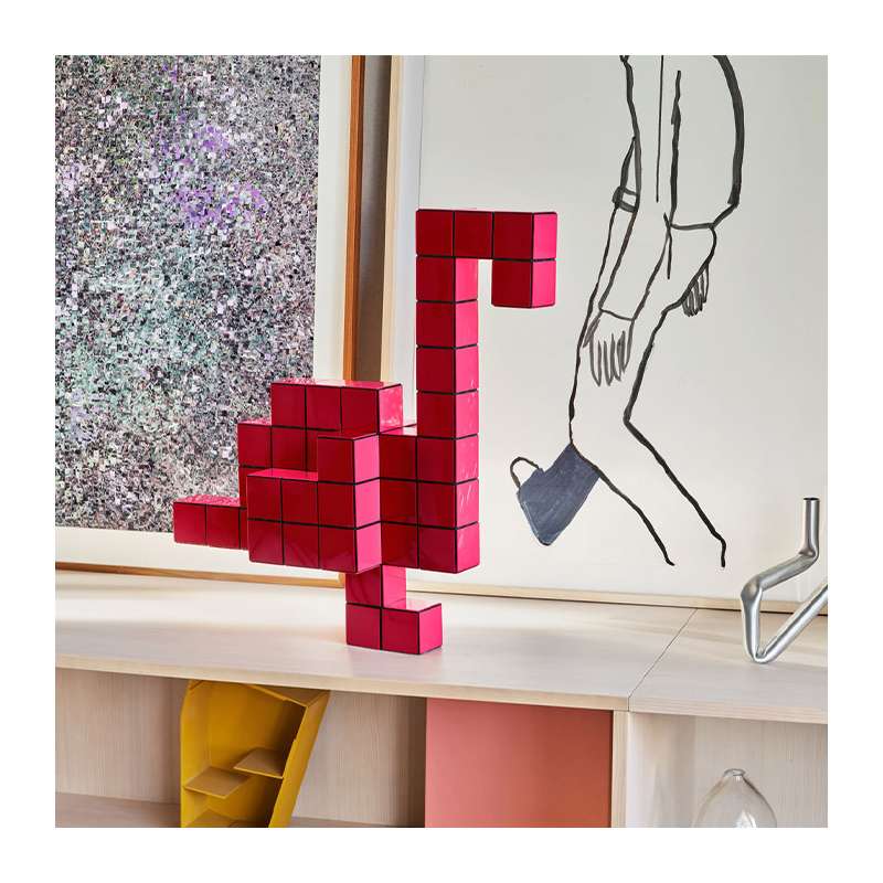 Panton Cubes Flamingo VITRA