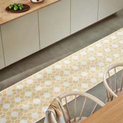 Tapis de couloir ANYA Pale Yellow Vanilla – Pappelina PAPPELINA