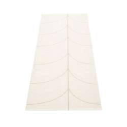 Tapis de couloir design Leif Seagrass / Vanilla Piglet Edge - 70 x 180 cm– Pappelina PAPPELINA