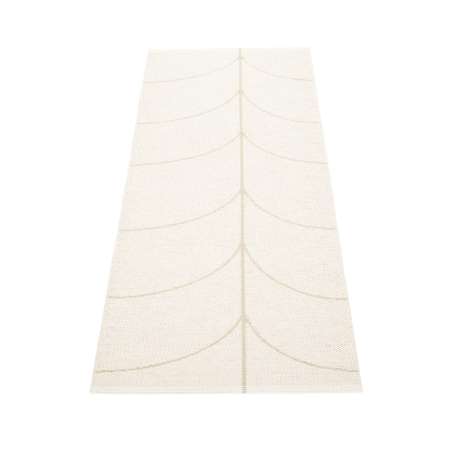 Tapis de couloir design Leif Seagrass / Vanilla Piglet Edge - 70 x 180 cm– Pappelina PAPPELINA