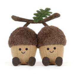 Duo de peluches glands Amuseables Ort & Tum Acorns – Jellycat JELLYCAT