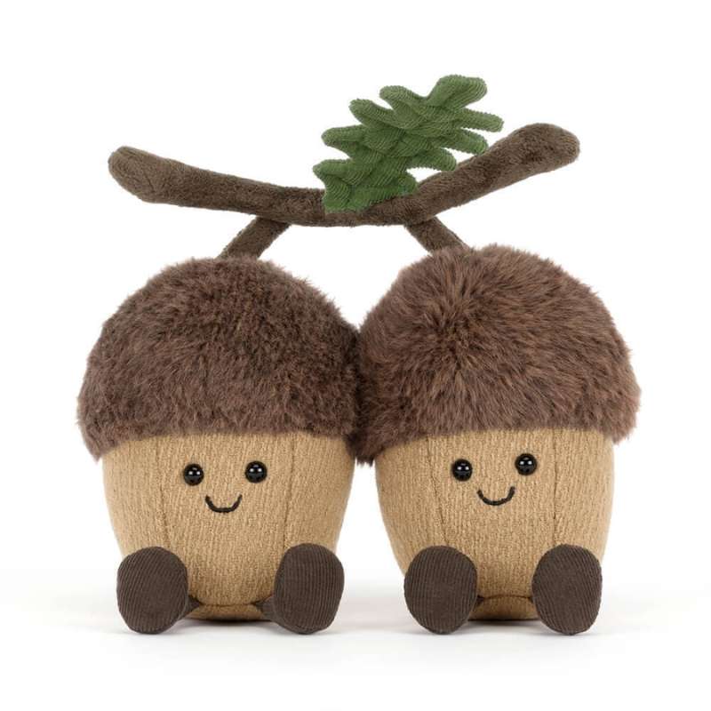 Duo de peluches glands Amuseables Ort & Tum Acorns – Jellycat JELLYCAT