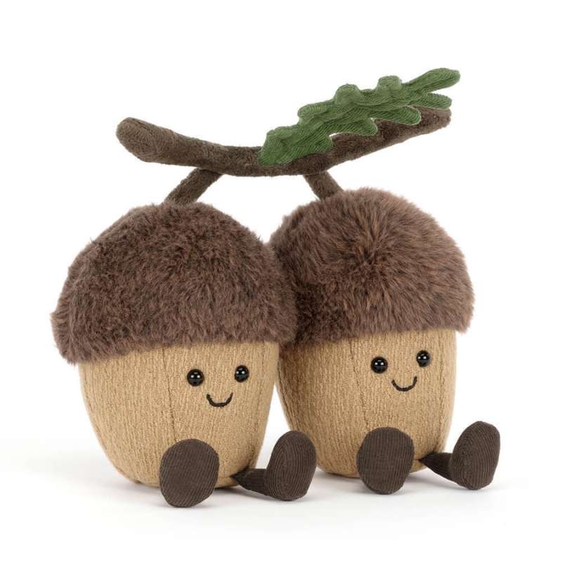 Duo de peluches glands Amuseables Ort & Tum Acorns – Jellycat JELLYCAT