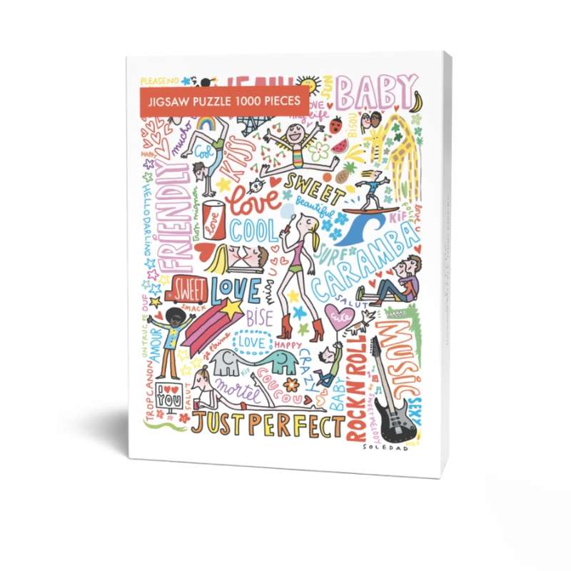 Puzzle Soledad Graffitis IMAGE REPUBLIC