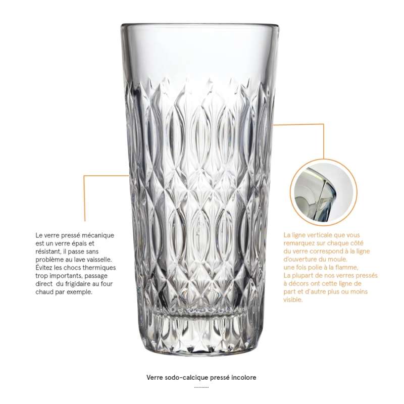 Verre Long Drink Vérone – La Rochère LA ROCHÈRE