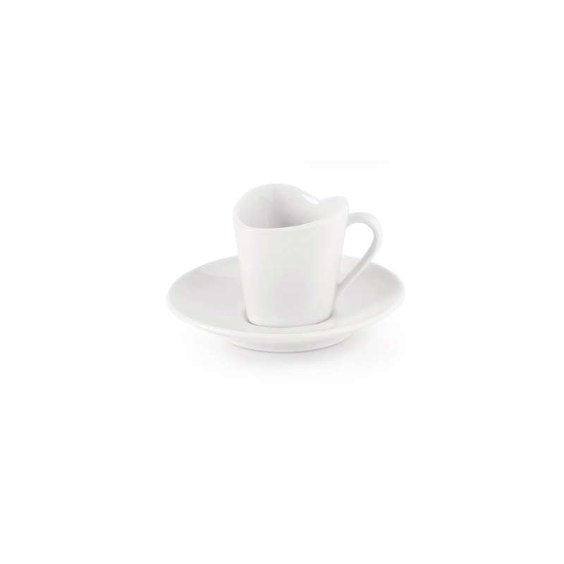 To 4 Tasses A Cafe+soucoupe ALESSI