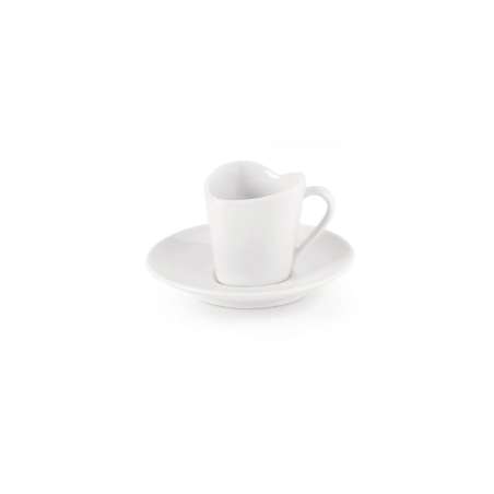 To 4 Tasses A Cafe+soucoupe ALESSI