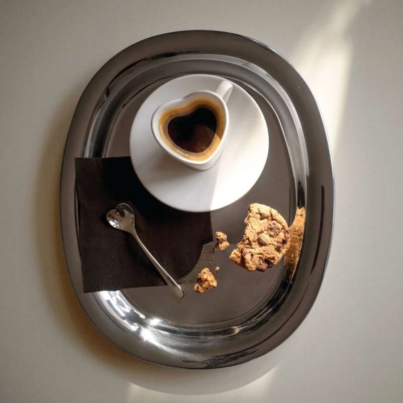 To 4 Tasses A Cafe+soucoupe ALESSI